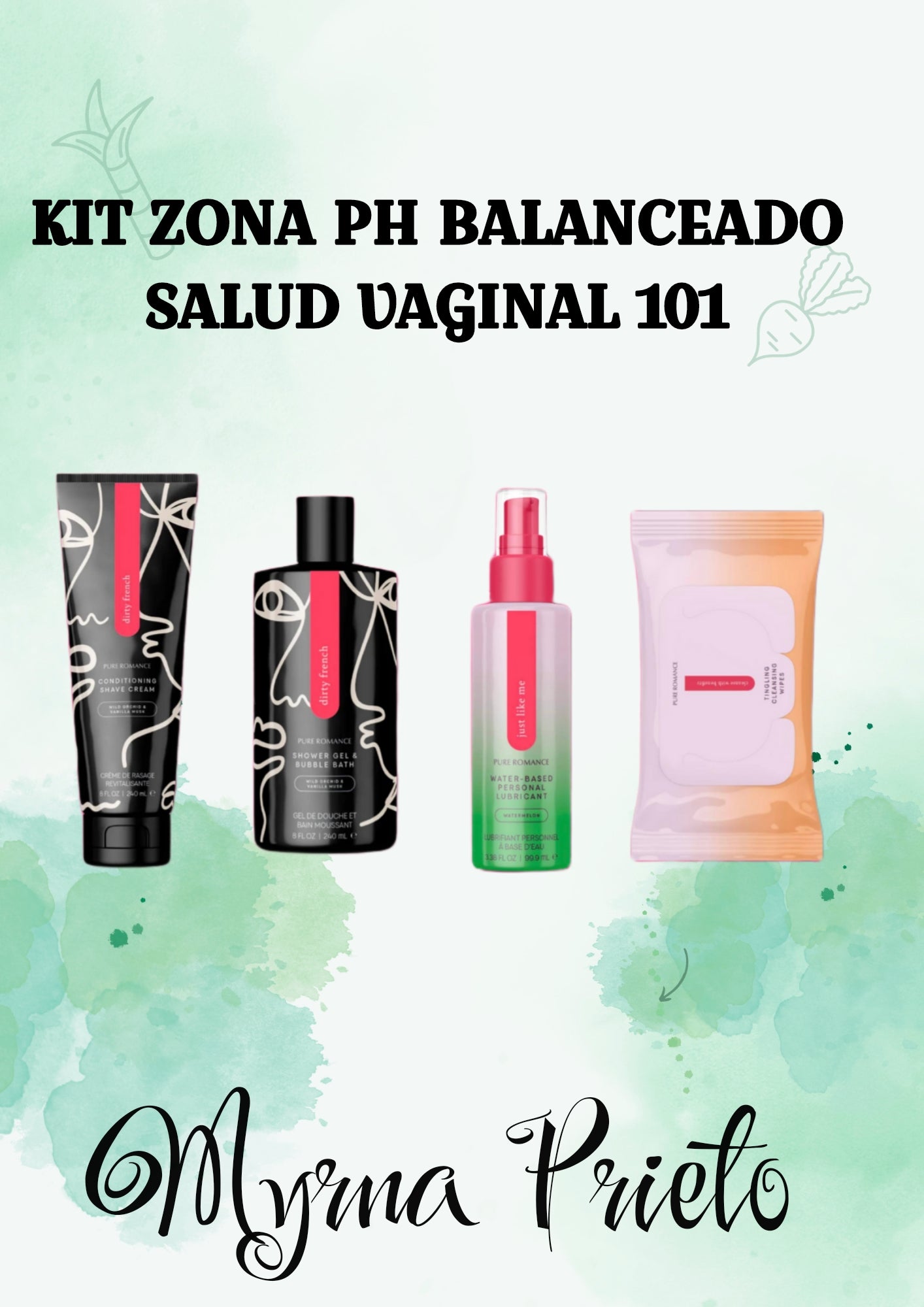 Kit zona ph Balanceado salud vaginal 101