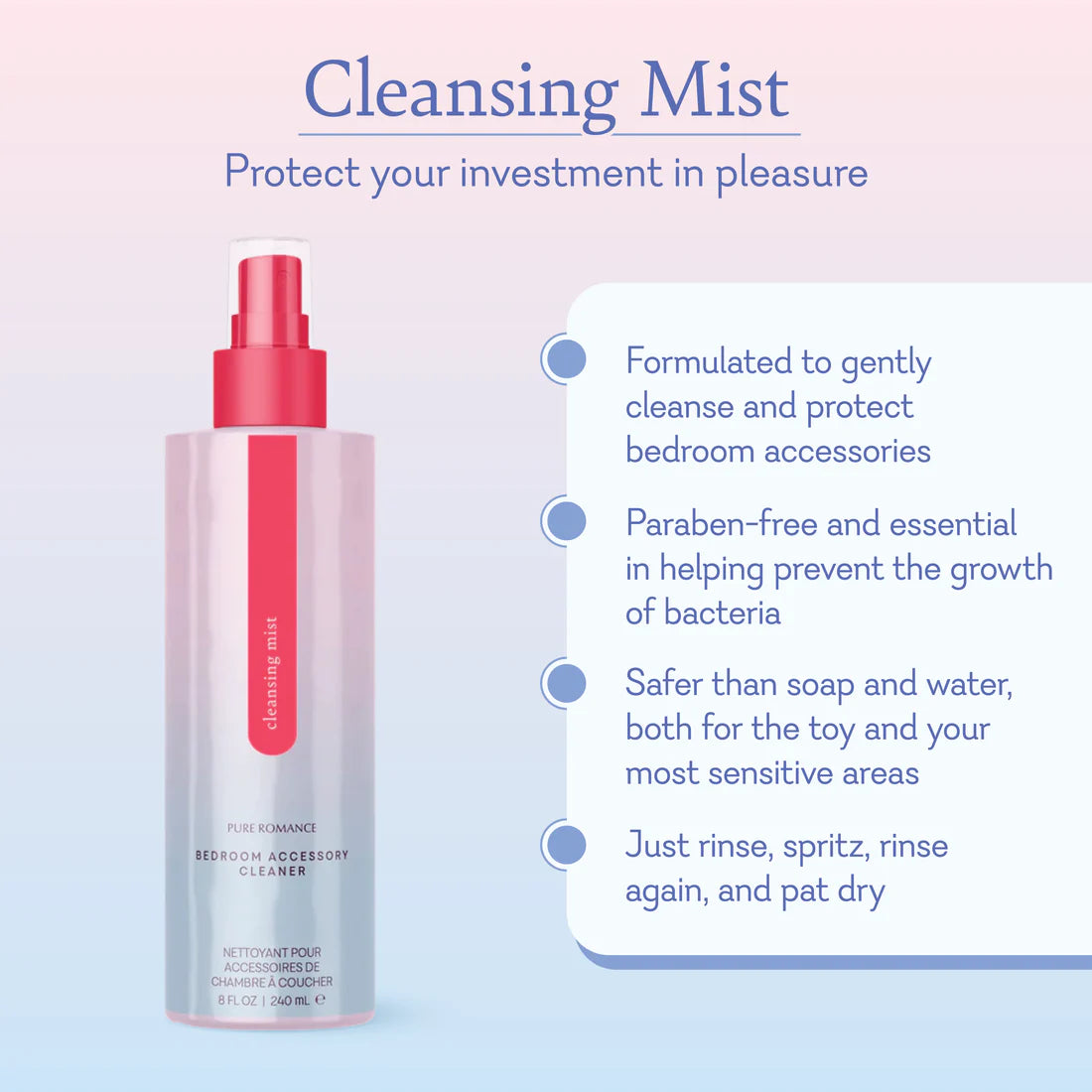 Cleansing mist