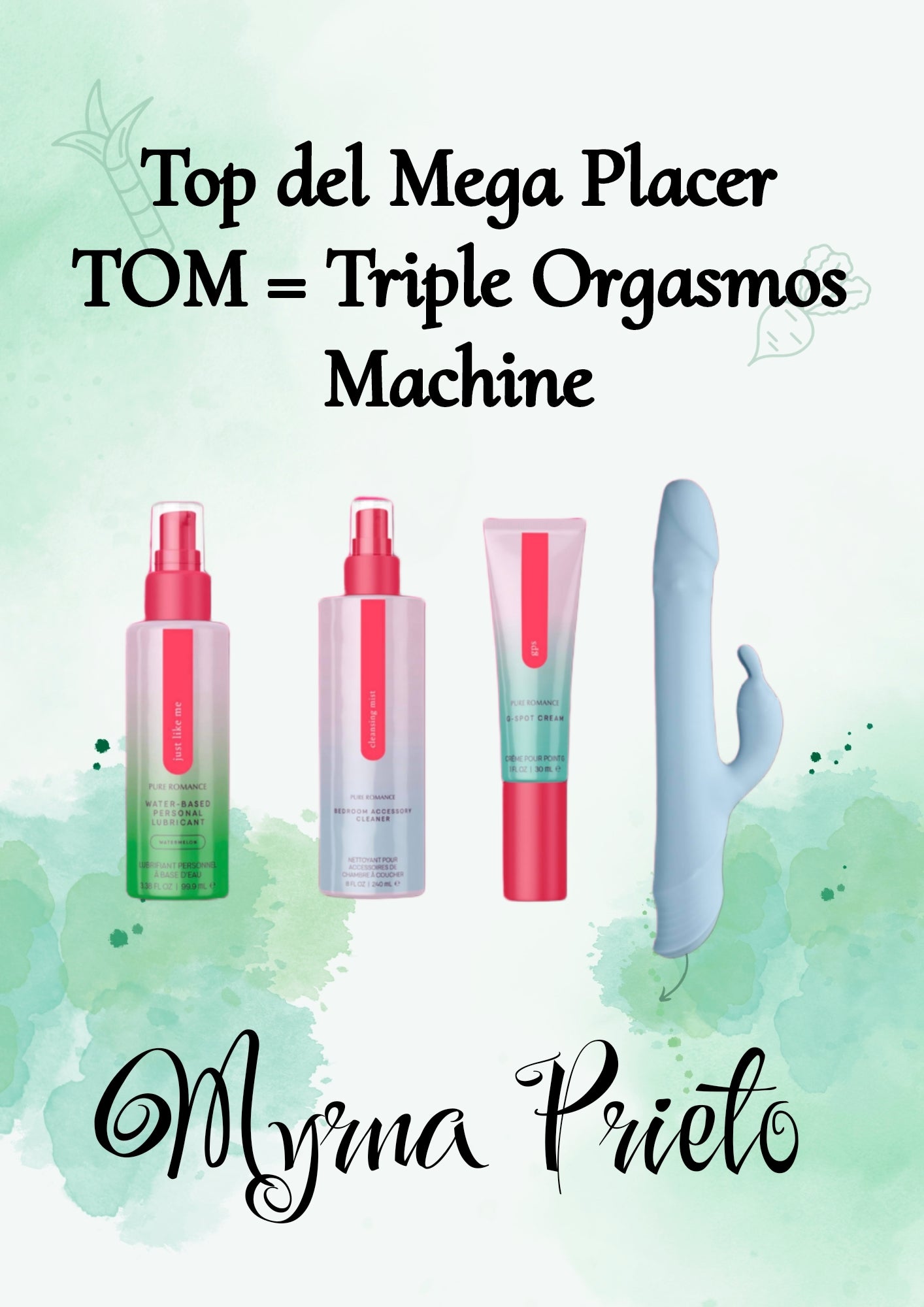 Top del Mega Placer TOM - Triple Orgasmo Machine