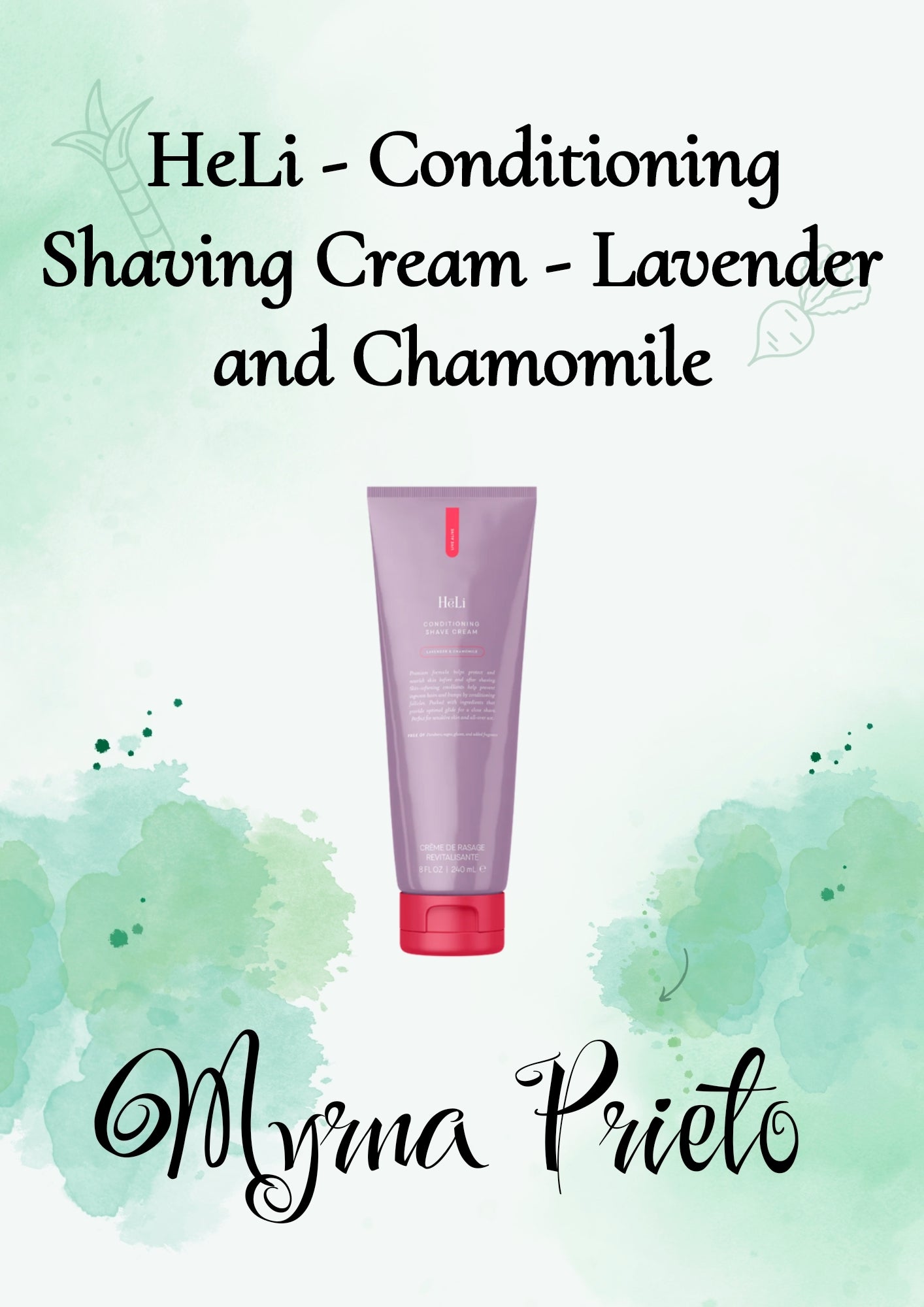 HeLi - Conditioning Shaving Cream - Lavender and Chamomile